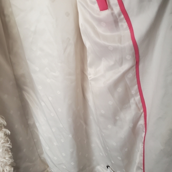 Kate Spade shag coat cream thigh length - Picture 7 of 8